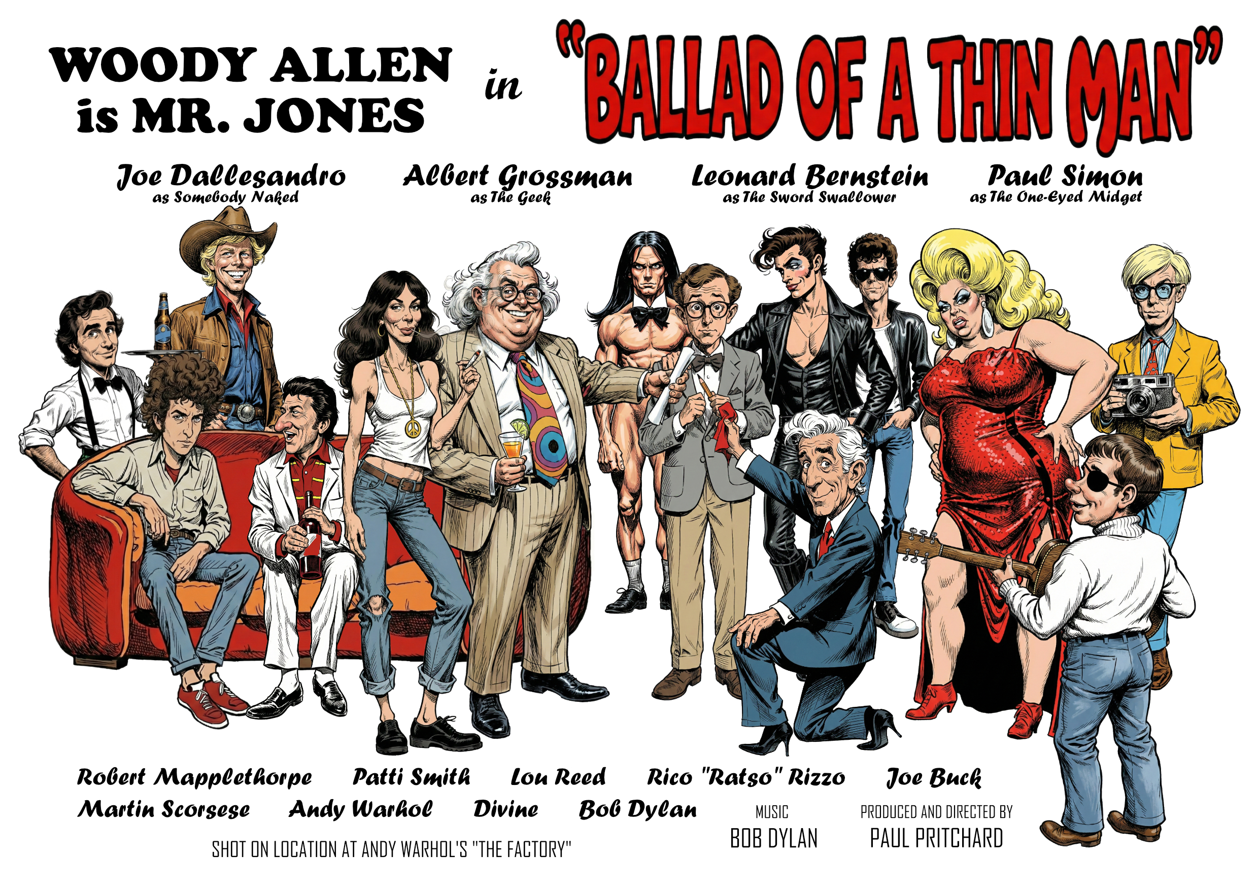 Ballad of a Thin Man, © Paul Pritchard, 2026